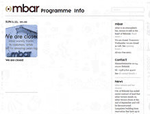 Tablet Screenshot of mbar.fi